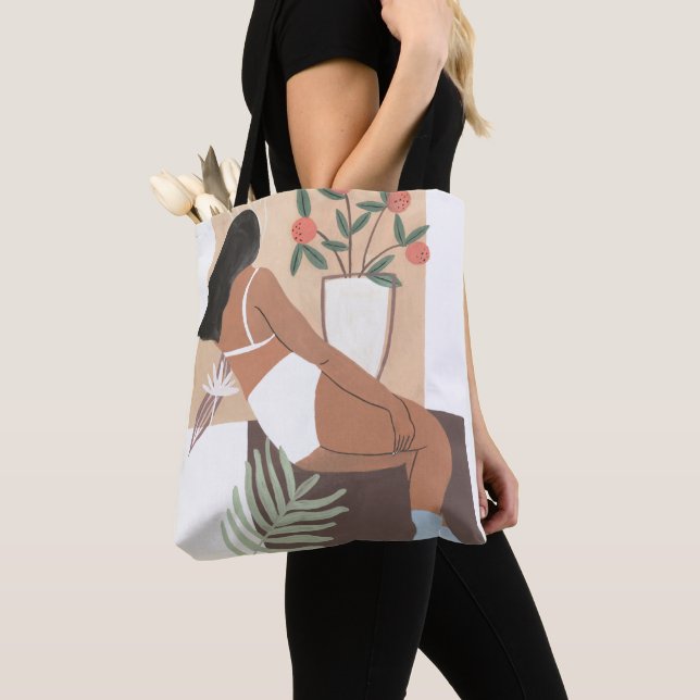 Tote Bag Femme en repos (De près)