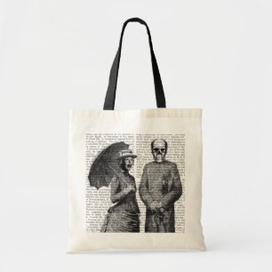 Tote Bag Femme et crâne criards