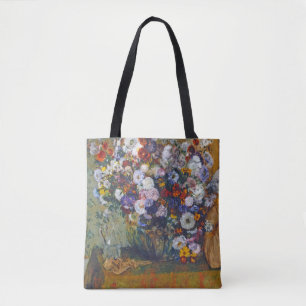 Tote Bag Femme et vase de fleurs, Edgar Degas