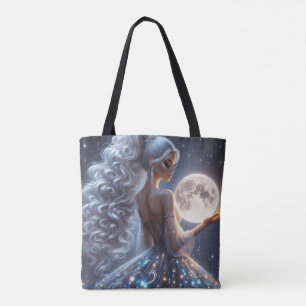 Tote Bag Femme éthérée & lune