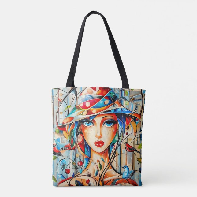 Tote Bag Femme Fantastique Moderne Originale Tendance Cool (Dos)