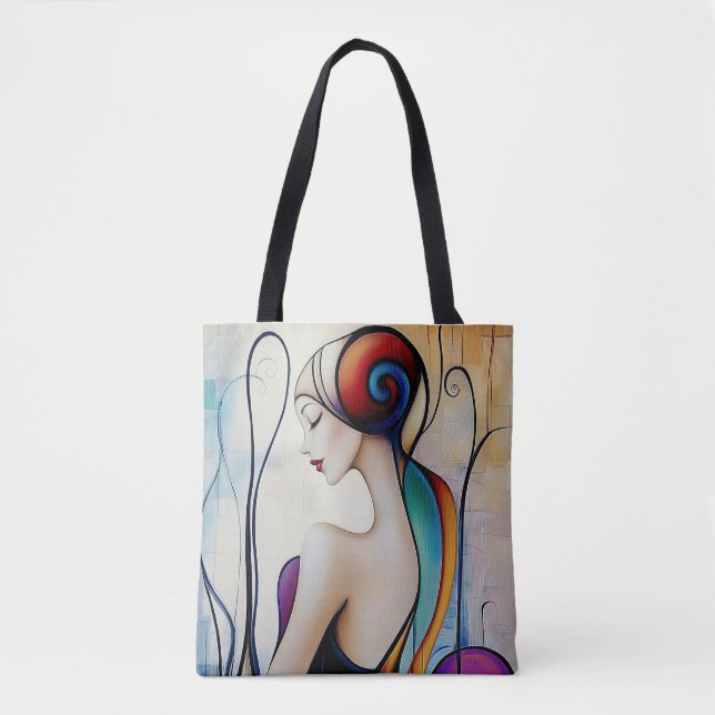 Tote Bag Femme Fantastique Moderne Originale Tendance Cool (Devant)