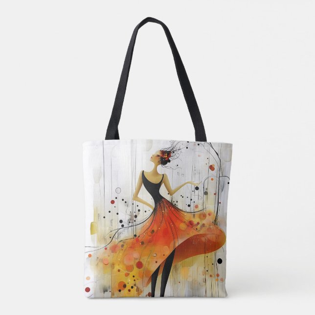 Tote Bag Femme Fantastique Moderne Originale Tendance Cool (Dos)