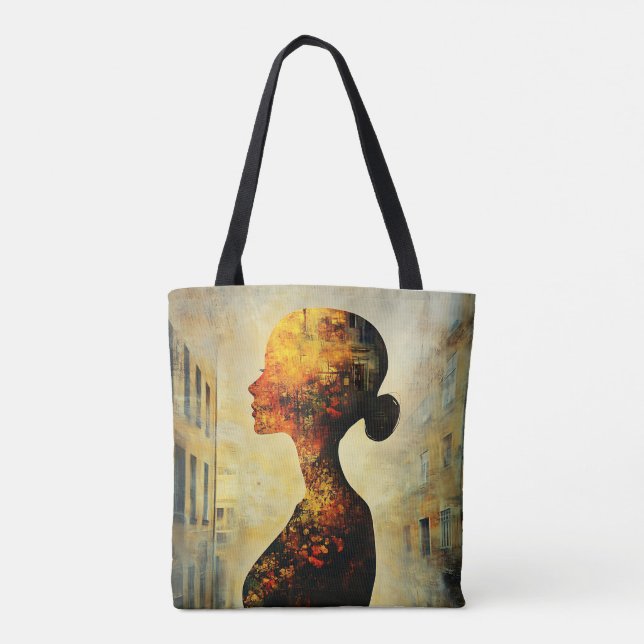 Tote Bag Femme Fantastique Moderne Originale Tendance Cool (Dos)