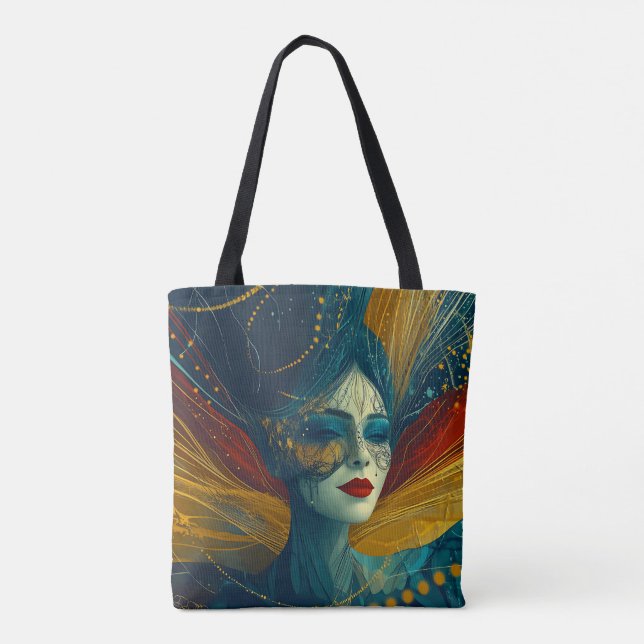 Tote Bag Femme Fantastique Moderne Unique Tendance Cool (Dos)