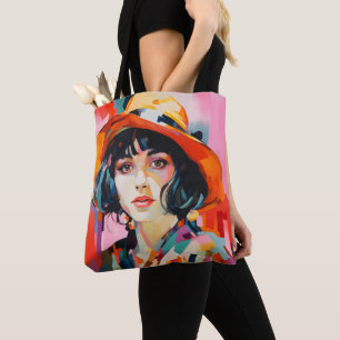Tote Bag Femme fauvisme en Casquette