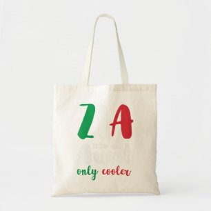 Tote Bag Femme Funny Zia Italienne Tante Uniquement Cadeau 