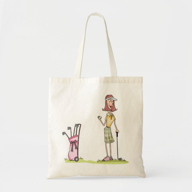 Tote Bag Femme Golfer (Devant)
