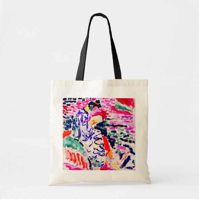 Tote Bag Femme japonaise au bord de l'eau, Matisse (Devant)