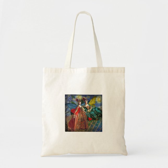 Tote Bag Femme Papillon Capricieuse Gémeaux Gothique Classi (Devant)