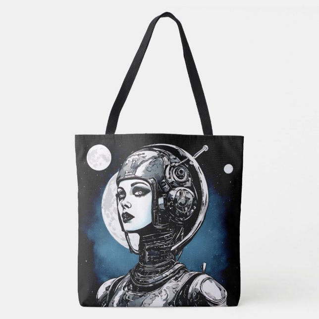 Tote Bag Femme robot VI (Devant)