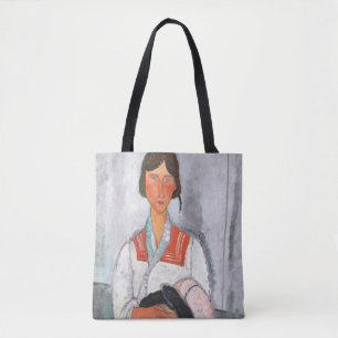 Tote Bag Femme tzigane avec bébé, Modigliani