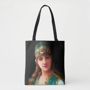 Tote Bag Femme tzigane victorieuse élégante boho bellydance