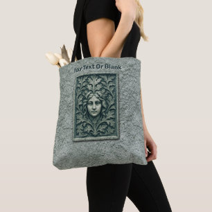 Tote Bag Femme verte - Pierre
