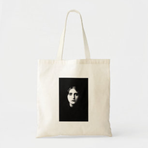 Tote Bag Femme victorienne avec une expression hantante