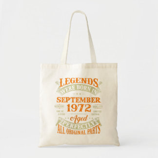 Tote Bag Femmes 50e anniversaire Légendes Cadeaux Né en sep