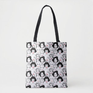 Tote Bag Femmes avec le motif de rouge à lèvres