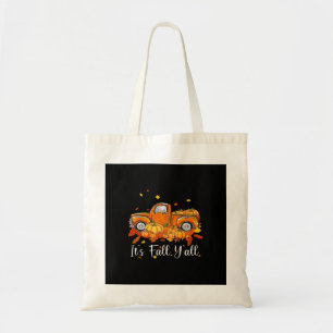 Tote Bag Femmes C'est l'automne à tous Pumpkin Arbre d'auto