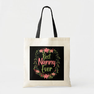 Tote Bag Femmes Cool Nanny Mères Jour Tee Pour Le Meilleur