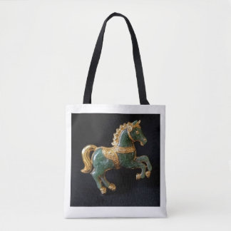 Tote Bag Femmes de Valeur, Broche de cheval de Lei Mei
