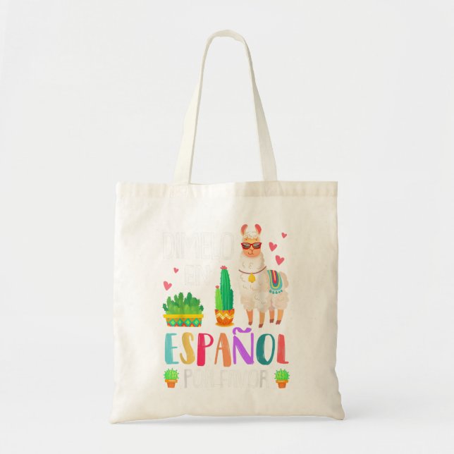 Tote Bag Femmes En Espanol Por Favoriser Le Teac Espagnol B (Devant)