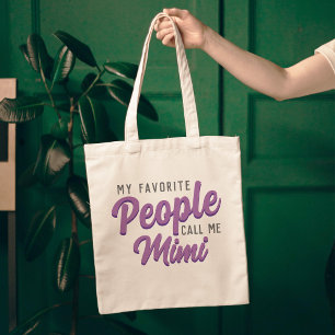 Tote Bag Femmes "Mon peuple favori m'appelle"