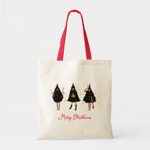 Tote Bag Femmes noires habillées en noir fête des arbres de