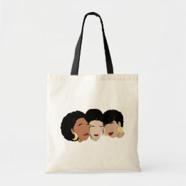 Tote Bag Femmes noires, soeurs amies