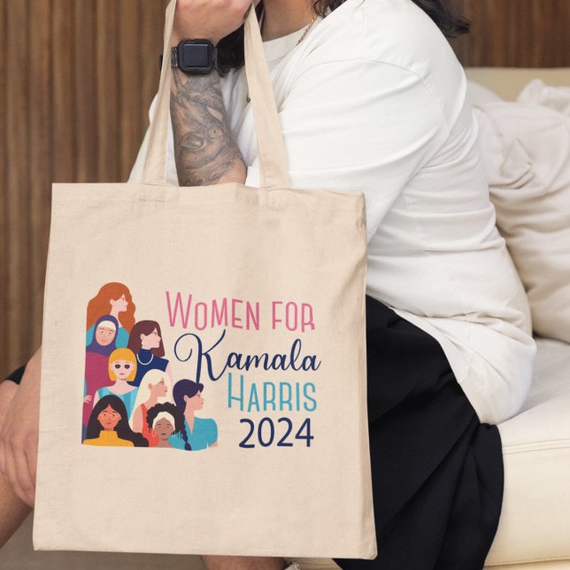 Tote Bag Femmes pour l'élection de Kamala Harris 2024 (Créateur téléchargé)
