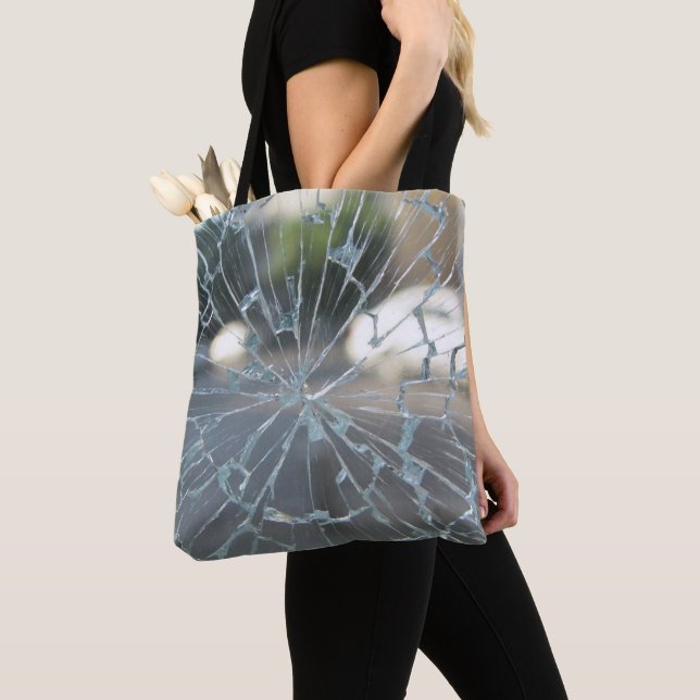 Tote Bag fenêtre cassée (De près)