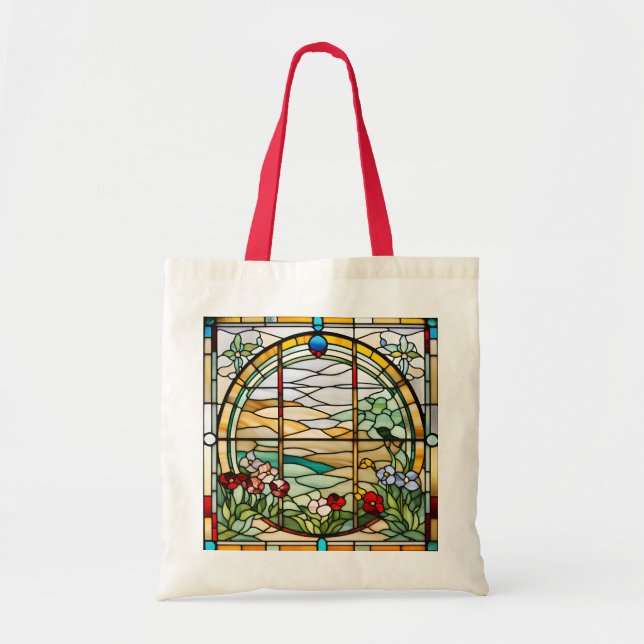 Tote Bag Fenêtre de jardin (Devant)