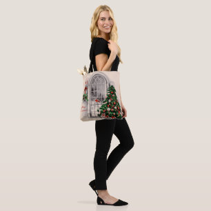 Tote Bag Fenêtre de Noël