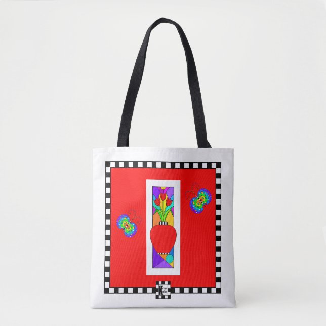 Tote Bag Fenêtre d'image fourre-tout (Devant)