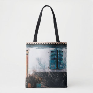 TOTE BAG FENÊTRES OUVERTES BLEUES