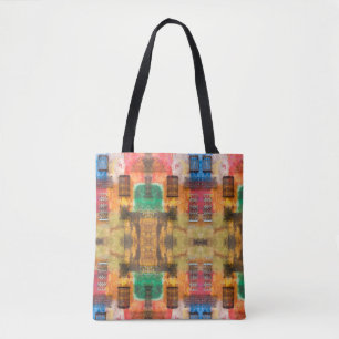 Tote Bag Fer urbain, mur peint, mur en brique