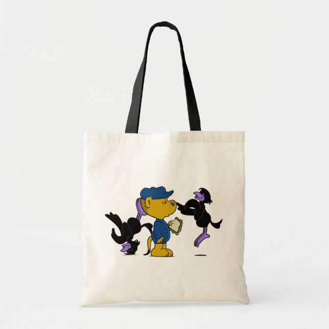 Tote Bag Ferald and The Pesky Crows (Devant)