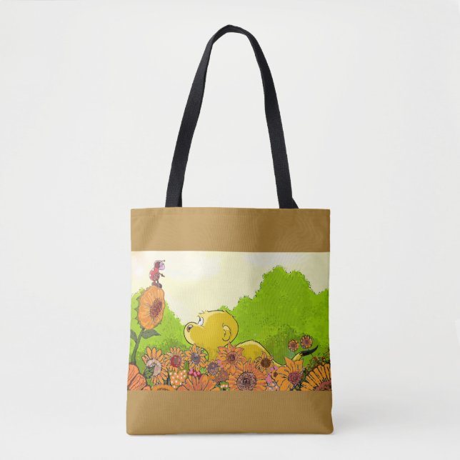 Tote Bag Ferald et Mizz Ladybug (Devant)