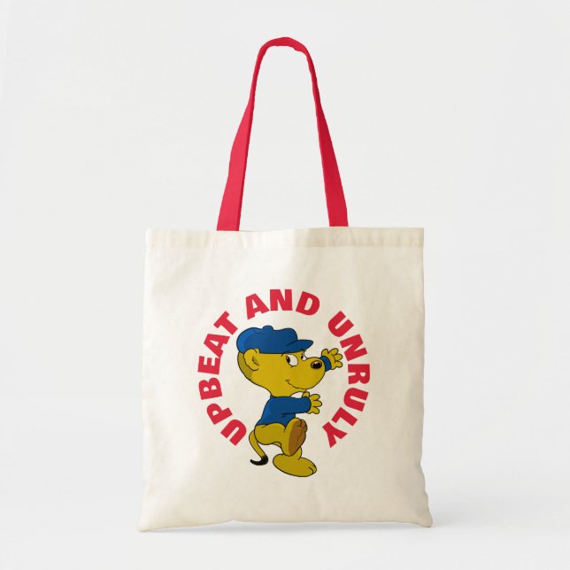 Tote Bag Ferald : Upbeat Et Unruly (Devant)
