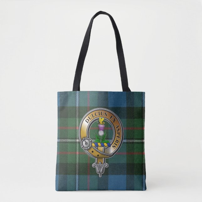 Tote Bag Ferguson Tartan & Badge (Devant)