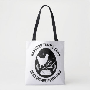 Tote Bag Ferme tendance OEufs frais bio de poulet Cadeau