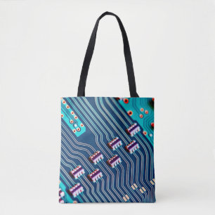 Tote Bag Fermeture de la carte de circuits électroniques. a