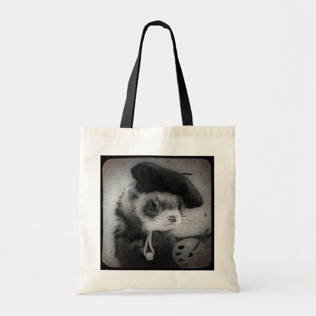 Tote Bag Ferret (Devant)