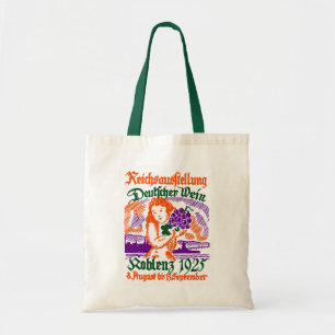 Tote Bag Festival allemand du vin 1925