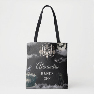 Tote Bag Fête annuelle Halloween crâne gothique vintage som