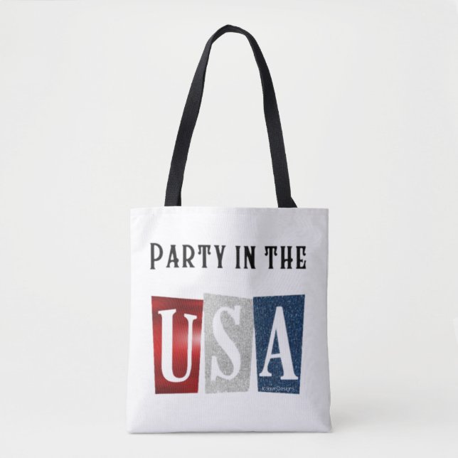 Tote Bag Fête aux USA (Devant)