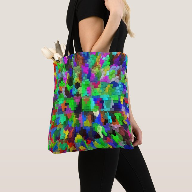 Tote Bag Fête colorée...... (De près)