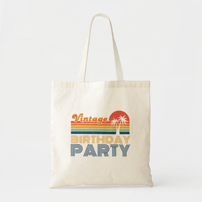 TOTE BAG FÊTE D'ANNIVERSAIRE (Devant)