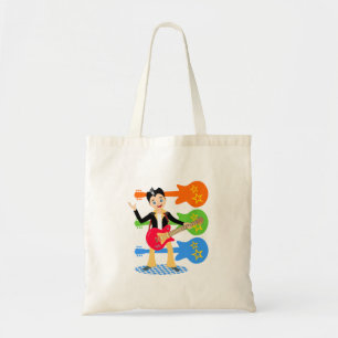 Tote Bag Fête d'anniversaire Rock Star Boy