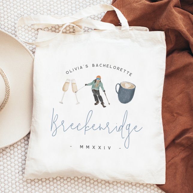 Tote Bag Fête de Bachelorette Personnalisée à la Station de (Créateur téléchargé)