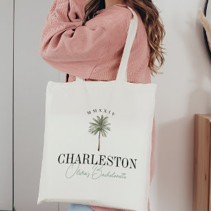 Tote Bag Fête de Fiançailles aux Arbres Palmiers à l'Aquare